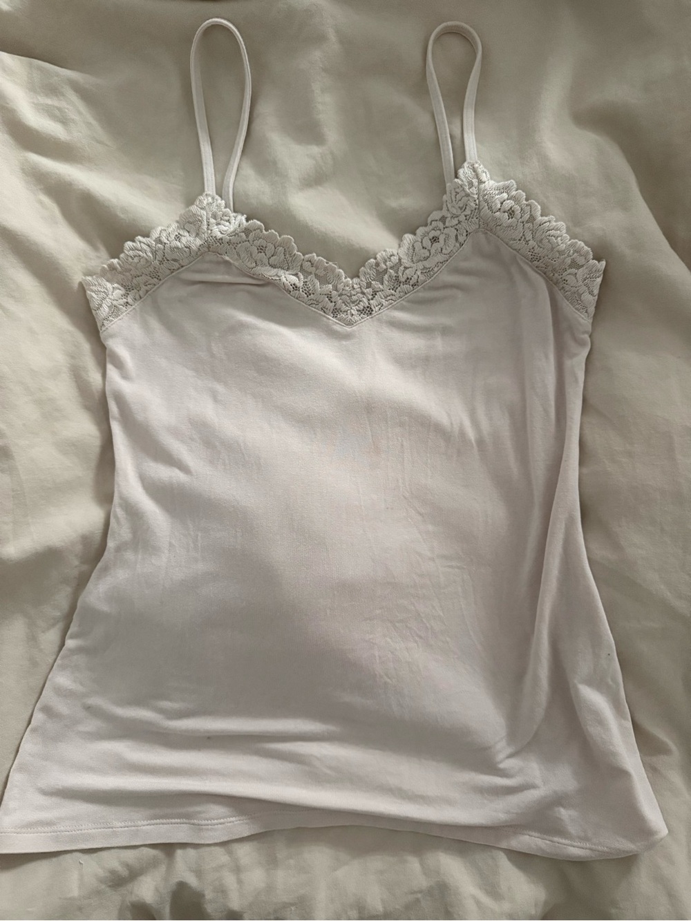 intimissimi Cream Lace-Trim Camisole
